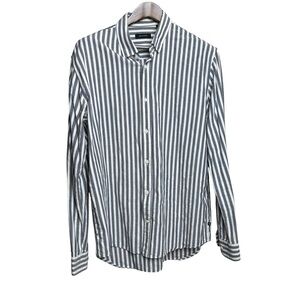 Matinique Matrosol Men's XXL Button Up Shirt Striped Casual Summer
